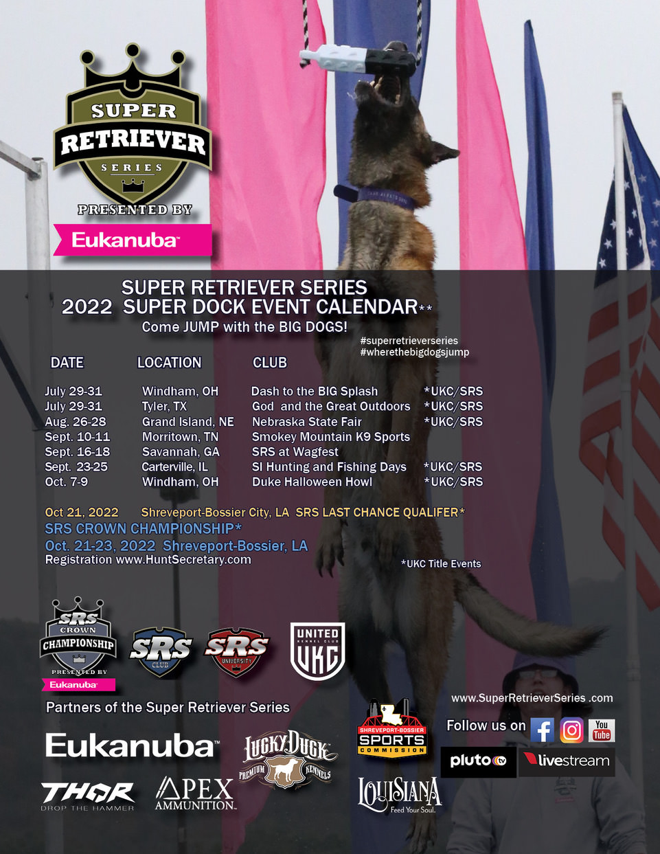 Schedule Super Retriever Series